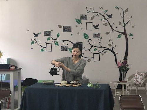 陈好老师茶道表演