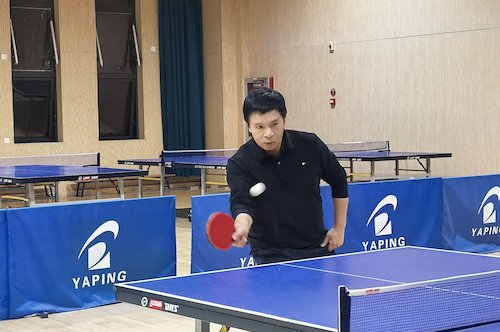 李建军教授比赛中