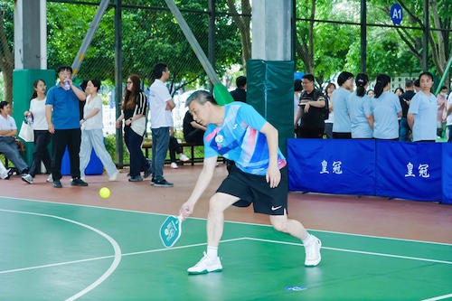 匹克球比赛现场